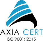 AXIACERT logo 9001